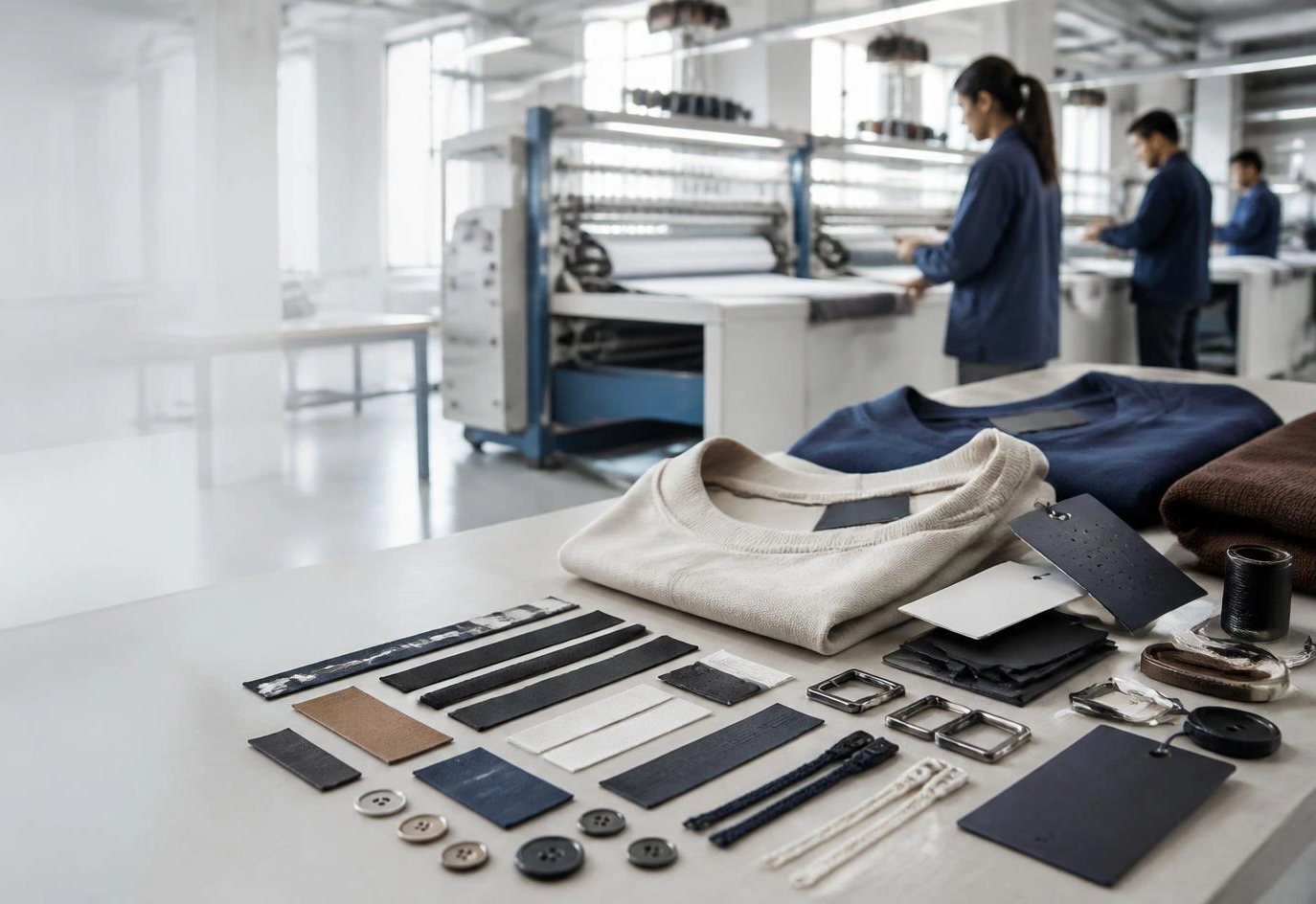 Textile production line