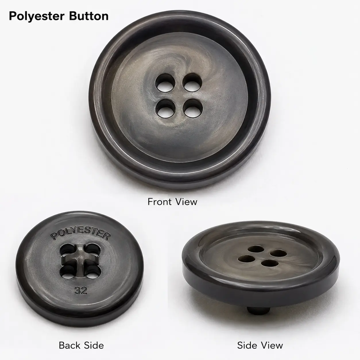 Polyester Button